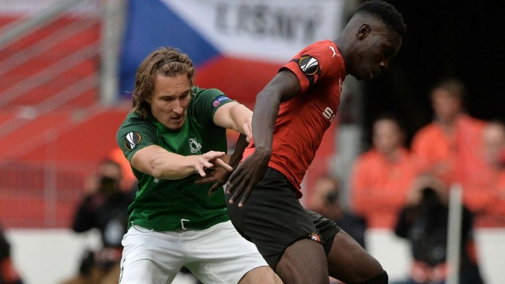 Succès du Rennes. Goal