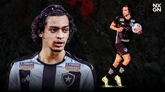Conheça o jovem Matheus Nascimento, cria do Botafogo. EFE