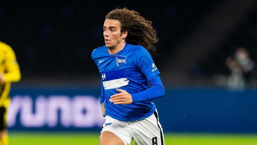 Matteo Guendouzi is much happier now he is at Hertha Berlin. GOAL