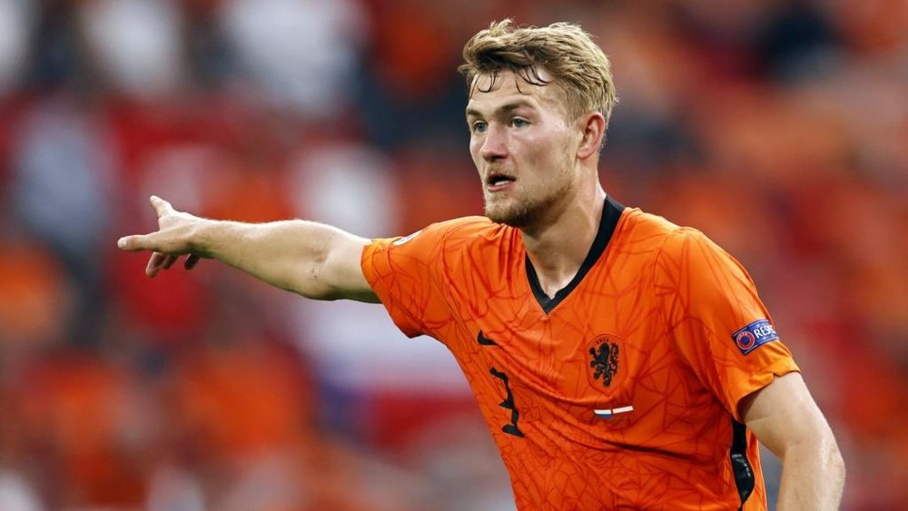 De Ligt helped Netherlands keep a clean sheet against Austria. GOAL