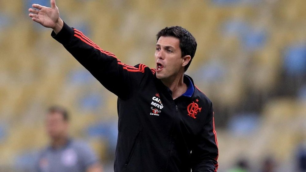 Ameaçado, Maurício Barbieri ressalta confiança no Flamengo e mira jogo contra o Atlético-MG