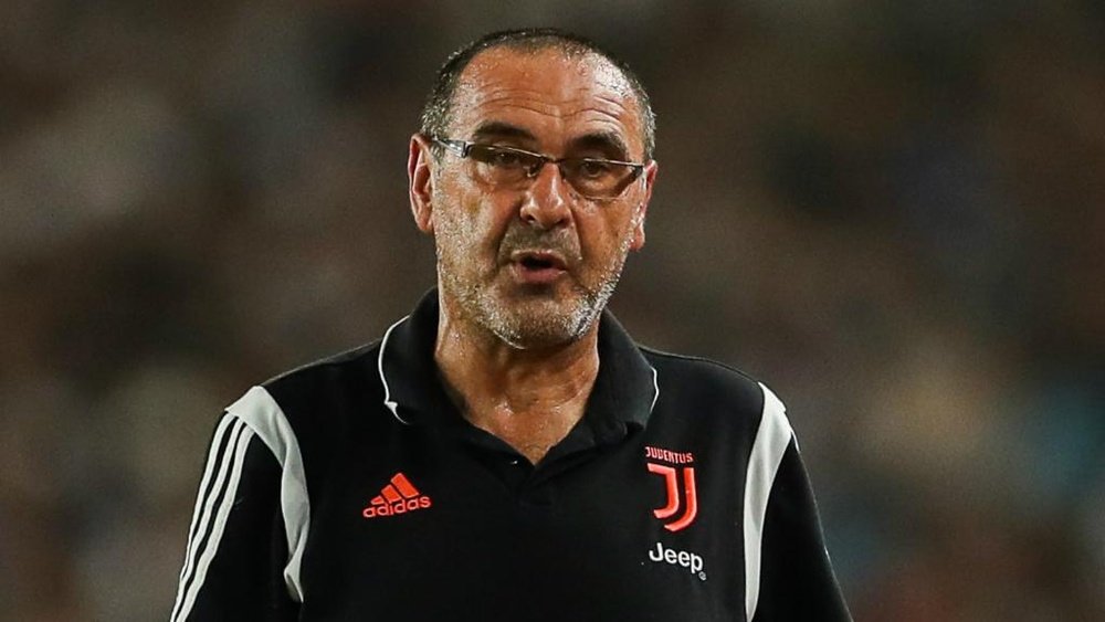 Juventus without Sarri for opening two games. GOAL