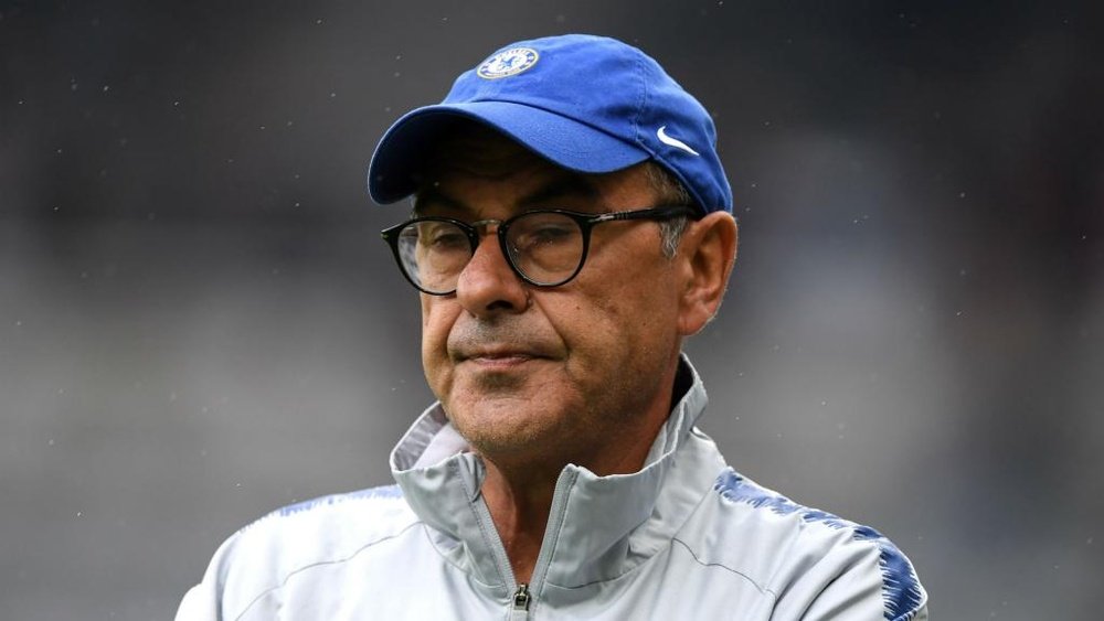 Maurizio Sarri believes that Chelsea are not ready to challenge for the title yet. GOAL