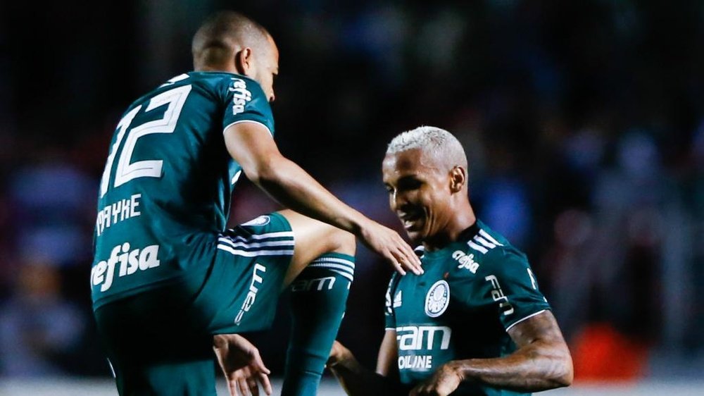 Mayke e Deyverson - São Paulo x Palmeiras. Goal