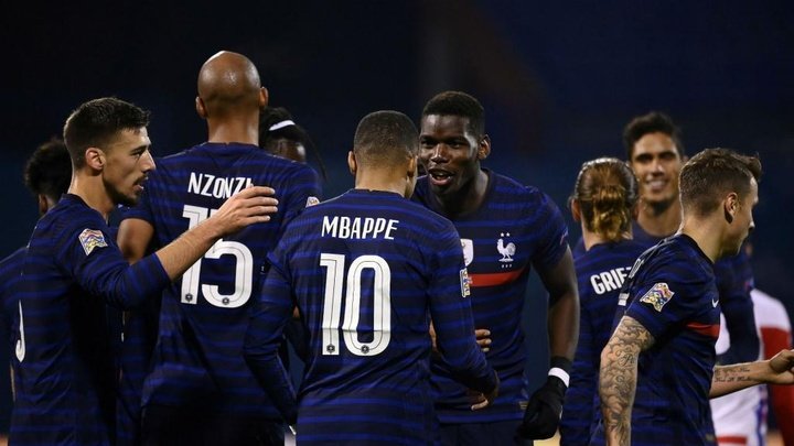 Mbappe late strike snatches Nations League win