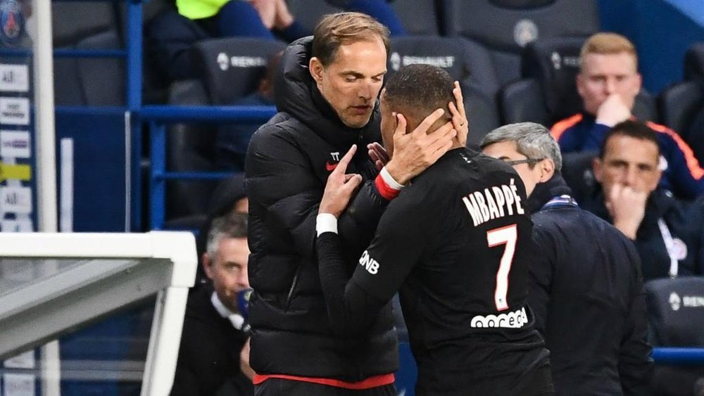 Mbappé was unhappy. GOAL