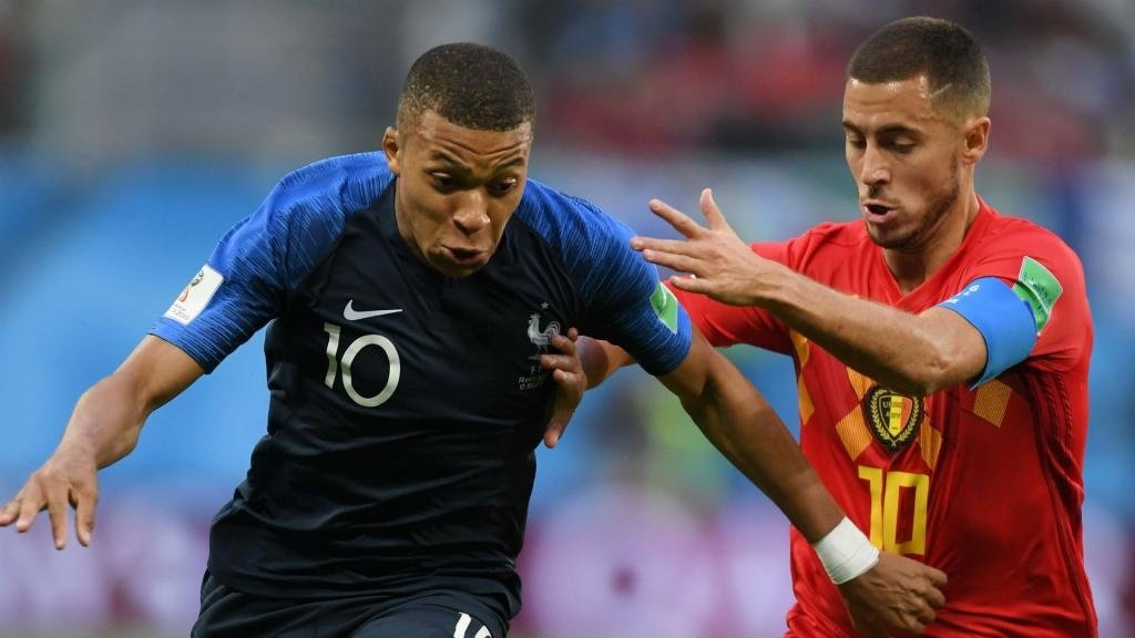 Mbappe was full of praise for Hazard's ability. GOAL