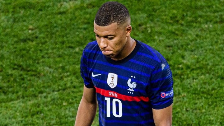 Kylian Mbappe considered retiring from international football after missing key penalty. GOAL