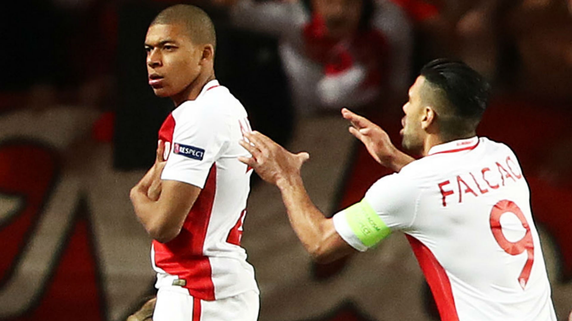 Mbappe and Falcao