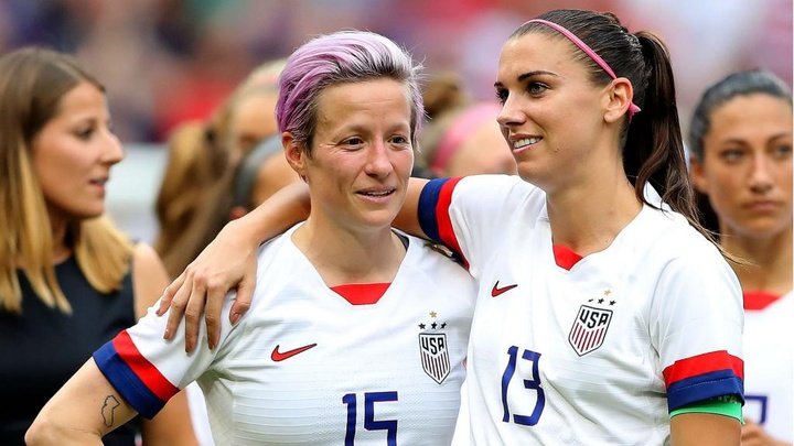 USA pair Rapinoe and Morgan up for FIFA Best honour