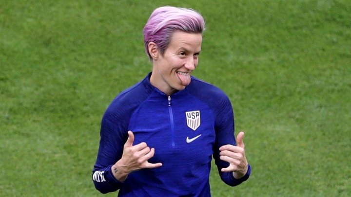 Did USA not risk Rapinoe as they were confident they would reach final?