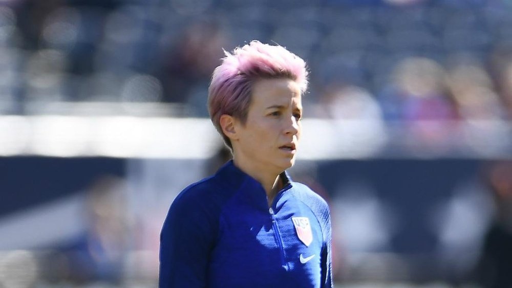 Rapinoe says not even is being done to eradicate racism from football. GOAL