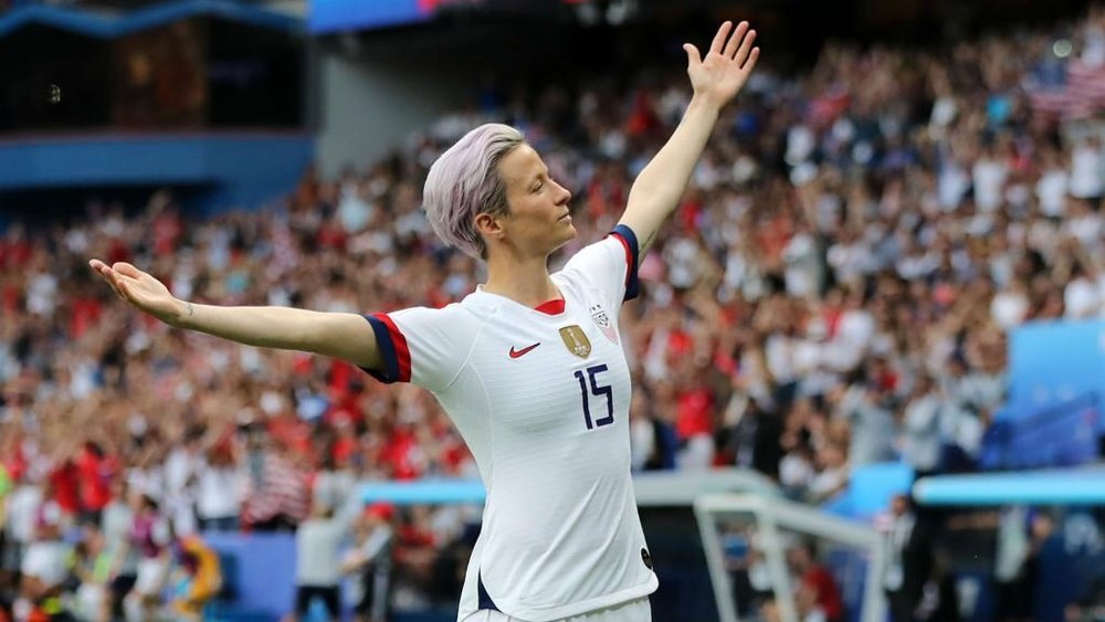Megan Rapinoe has been praised for her fearlessness on and off the field. GOAL