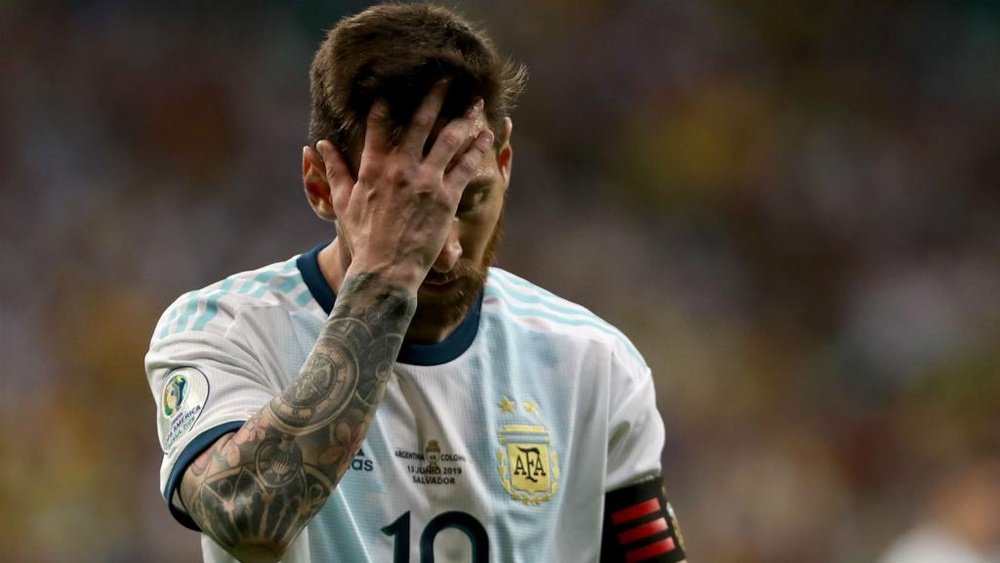 Messi começa Copa América como terminou as outras: cabisbaixo. Goal