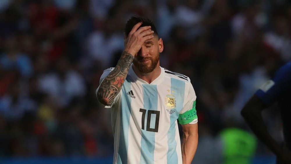 Messi has struggled with Argentina. GOAL