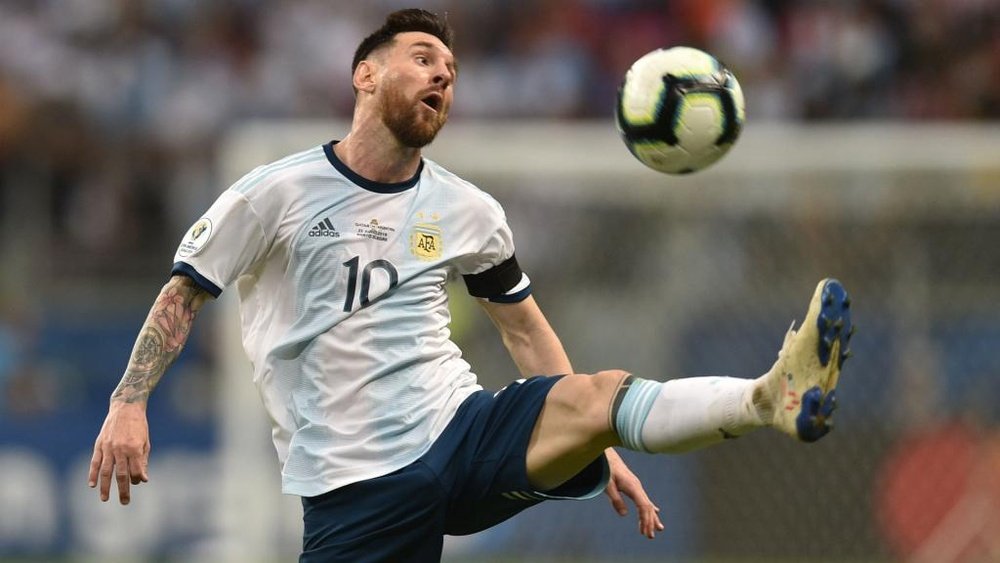 Messi's Argentina struggled through to the Copa America quarters. GOAL