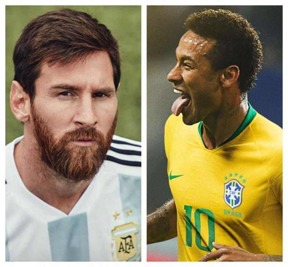 Neymar é admirado por Cafú e comparado a Messi. Goal