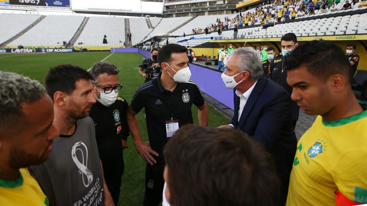 Tite Accuses Argentina Of Disrespecting Brazil In Match Suspension Farce Tite Accuses Argentina Of Disrespecting Brazil In Match Suspension Farce