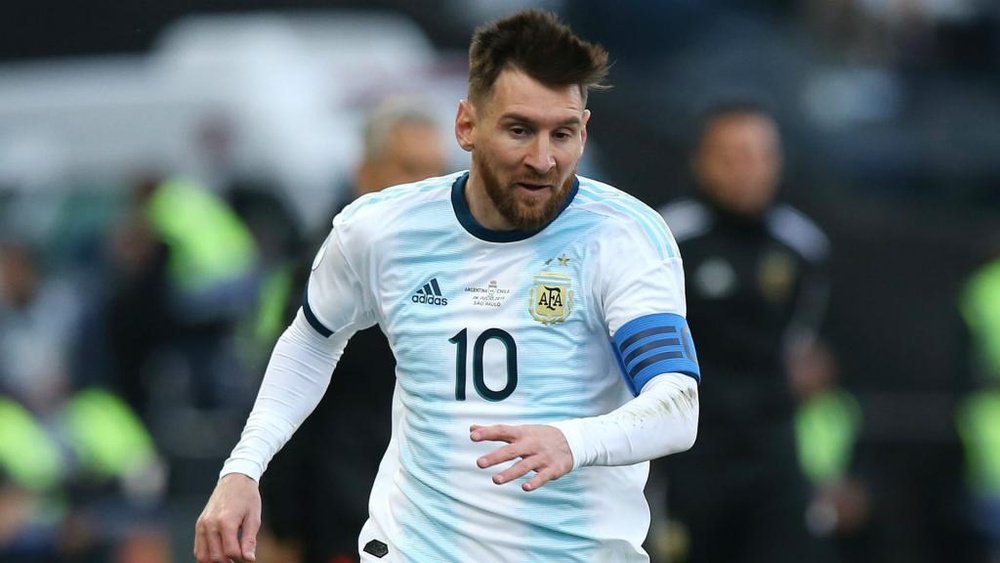 Scaloni hopes 2020 Copa America isn't Messi's last. AFP