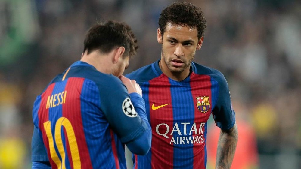 Barcelona captain Lionel Messi discussed the club's failure to re-sign Neymar