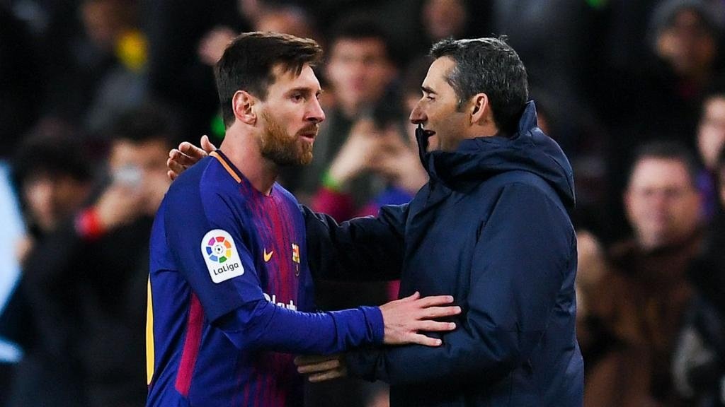 Valverde defends Messi rotation