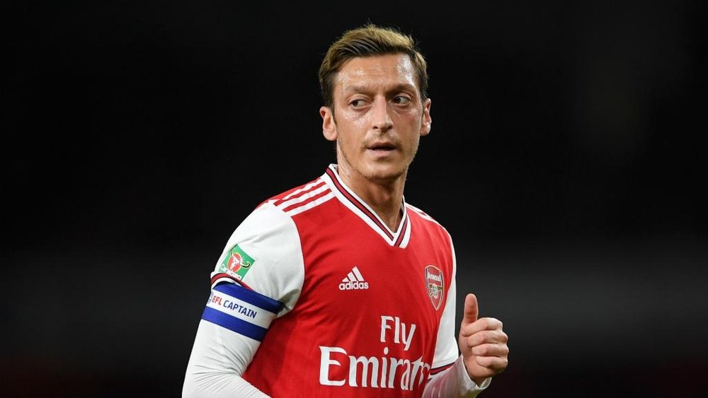 Ozil started for Arsenal against Wolves, captain Xhaka left out. GOAL