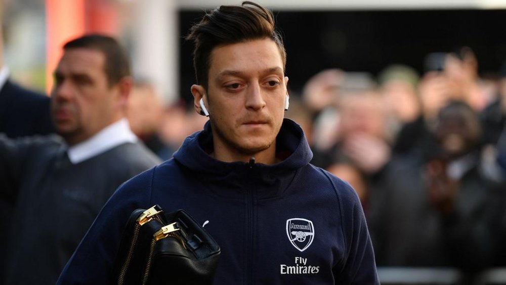 Mesut Ozil misses out on the North London derby. GOAL