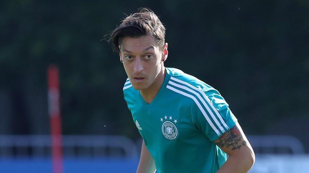 Ozil starts for Germany. GOAL