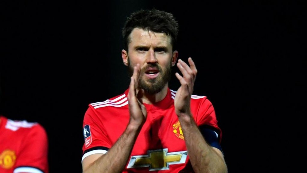 Carrick donne des explications. GOAL