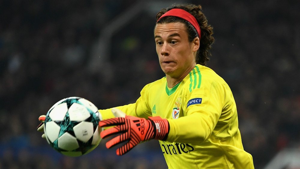 Svilar was delighted to have featured in Benfica's game at Old Trafford. GOAL