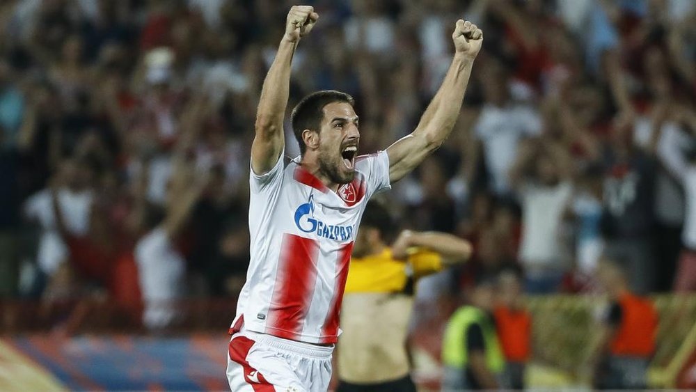 Red Star Belgrade's Milos Degenek has achieved a lot in the past year. GOAL