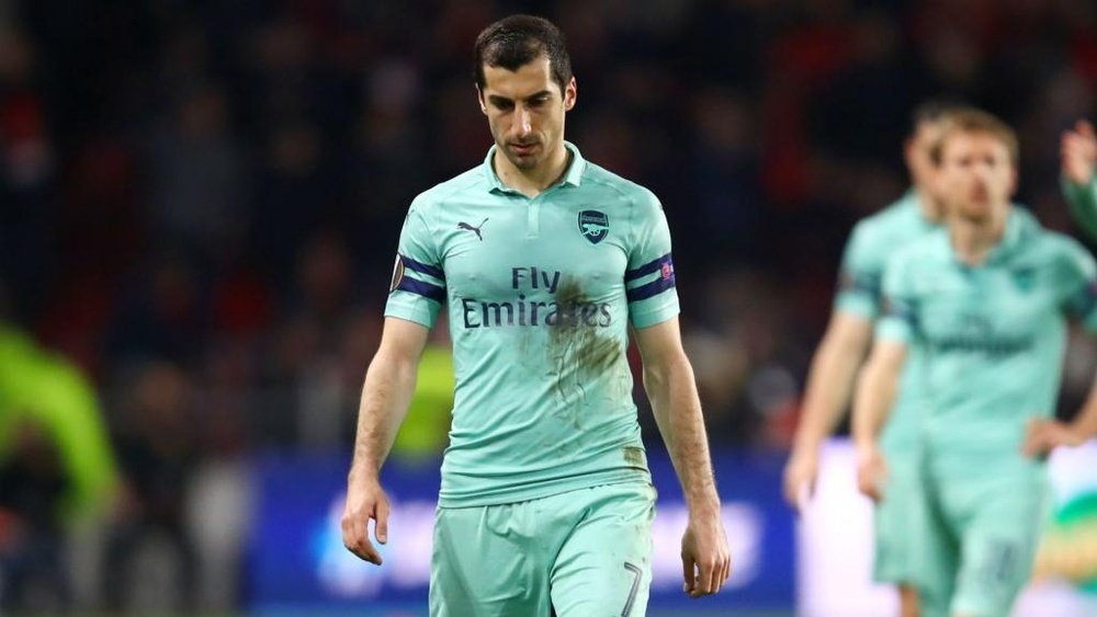 Mkhitaryan is Arsenal's only new injury concern. GOAL