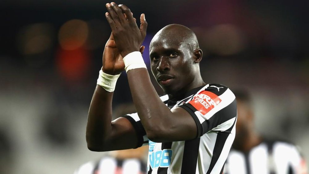 Diame will leave Newcastle after three years at the club. GOAL