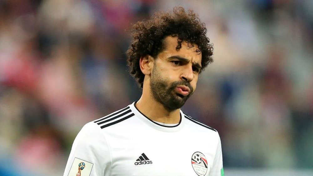 Salah may start up front for Egypt on Wednesday. GOAL