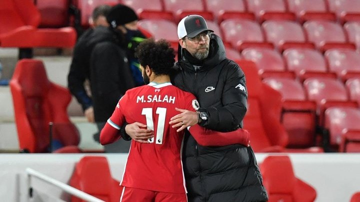 Klopp heureux que Salah soit mécontent de sortir