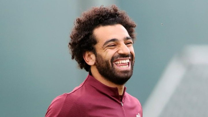 Salah scores from corner before going off injured for Egypt