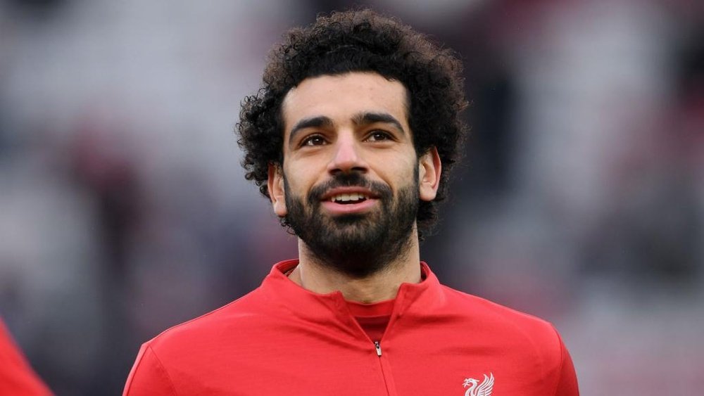 Salah racked up his half century of league goals against Palace. GOAL