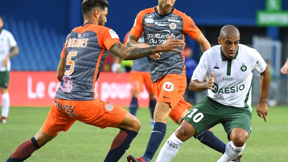 Match nul entre Montpellier et Saint-Étienne. Goal