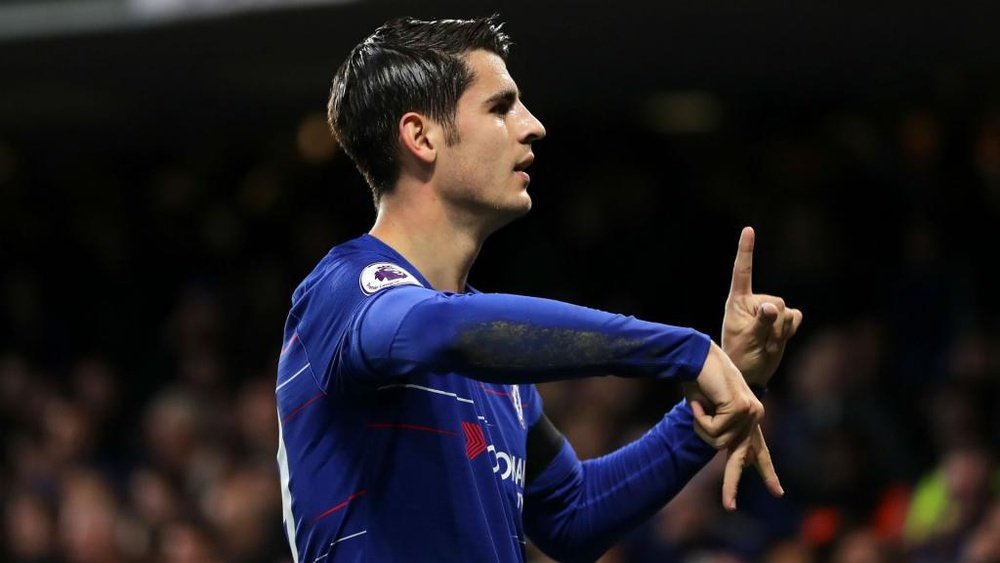 Sarri described Morata as 'mentally fragile'. GOAL