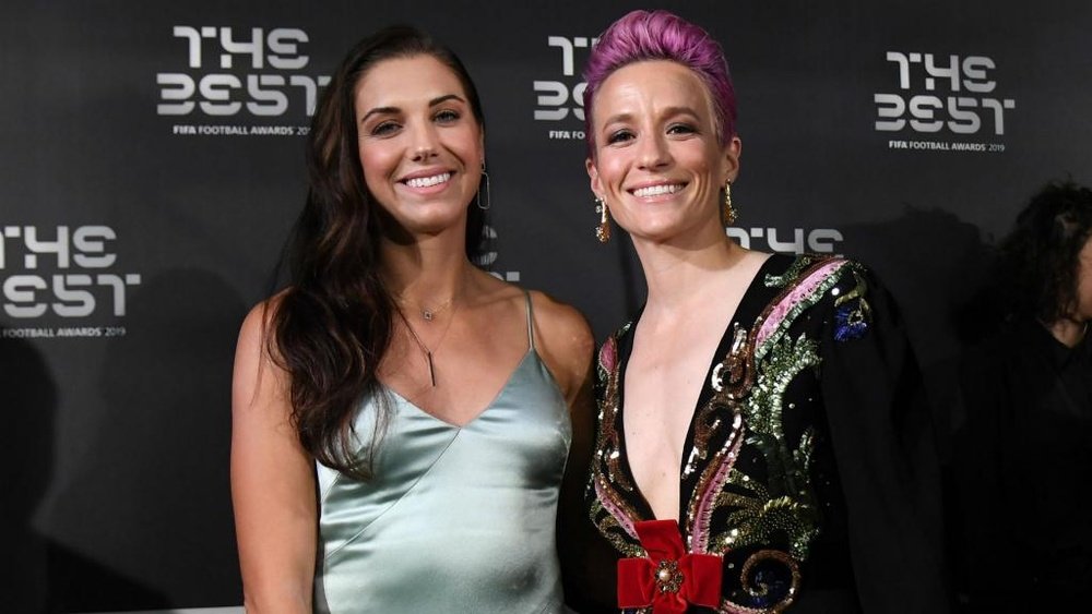 Rapinoe calls for change
