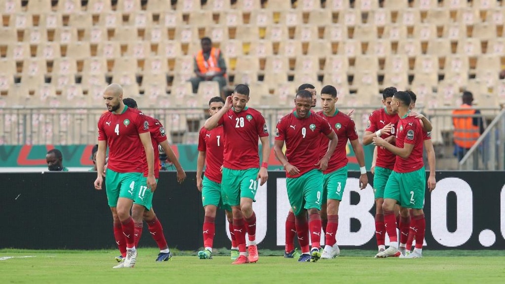 Le Maroc enchaine face aux Comores. goal