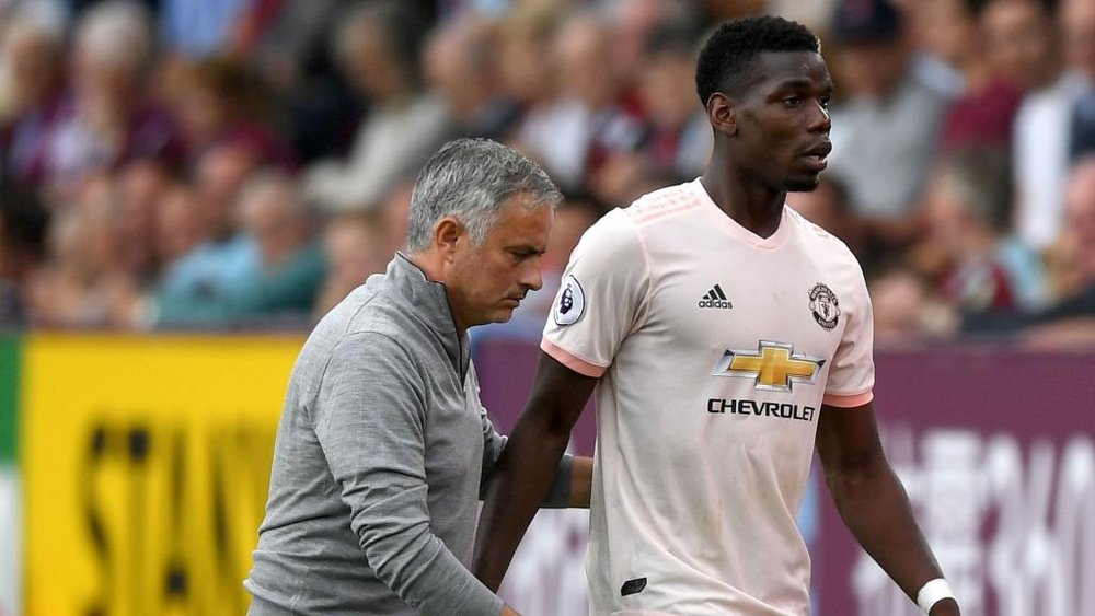 Mourinho and Pogba have a tense relationship. GOAL