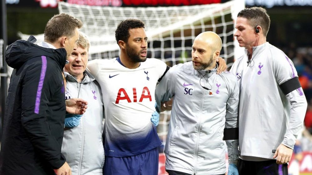 Mousa Dembele is likely to be out until 2019. GOAL