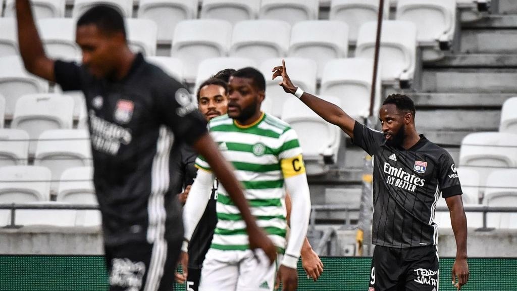 L’OL repart de l’avant face au Celtic. AFP