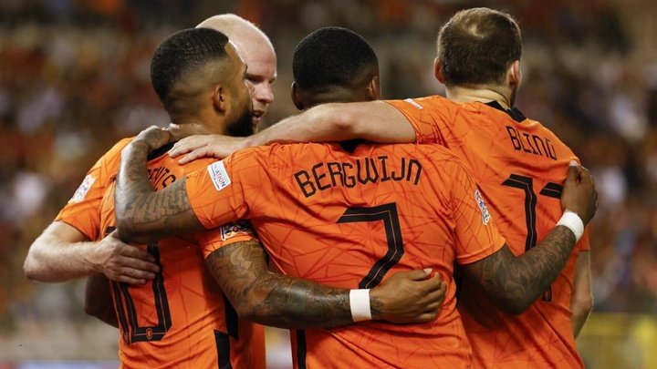 Belgium 1-4 Netherlands: Oranje rout neighbours to claim long-awaited win