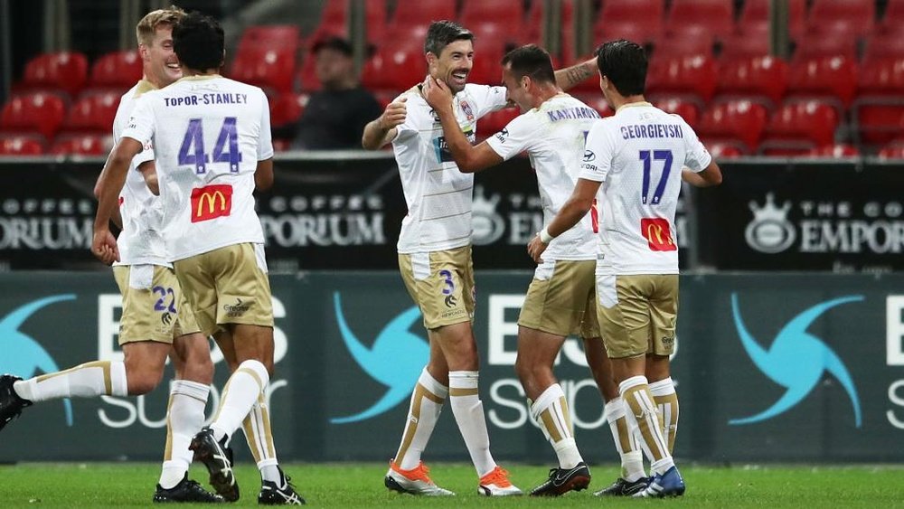 Newcastle Jets finally put a win on the board after beating Sydney. GOAL
