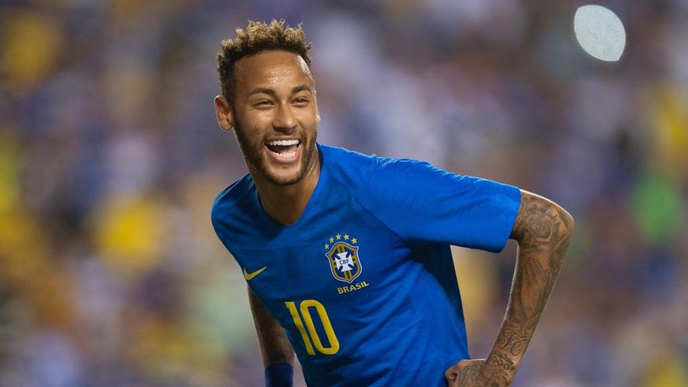 Neymar Brazil El Salvador Friendly. Goal