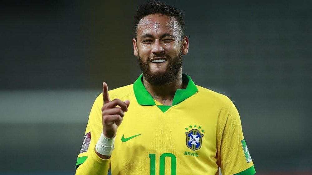 Neymar will miss his next two Brazil matches. GOAL