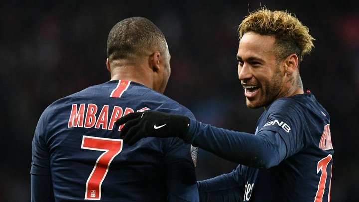 Mbappe and Neymar could face Liverpool