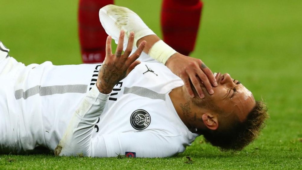 Neymar was singled out for diving and faking injuries. GOAL